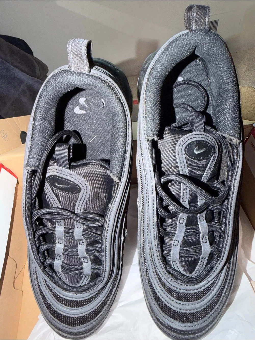 Nike women’s Air Max 97 in Black